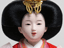 なでしこ模様衣装のひな人形